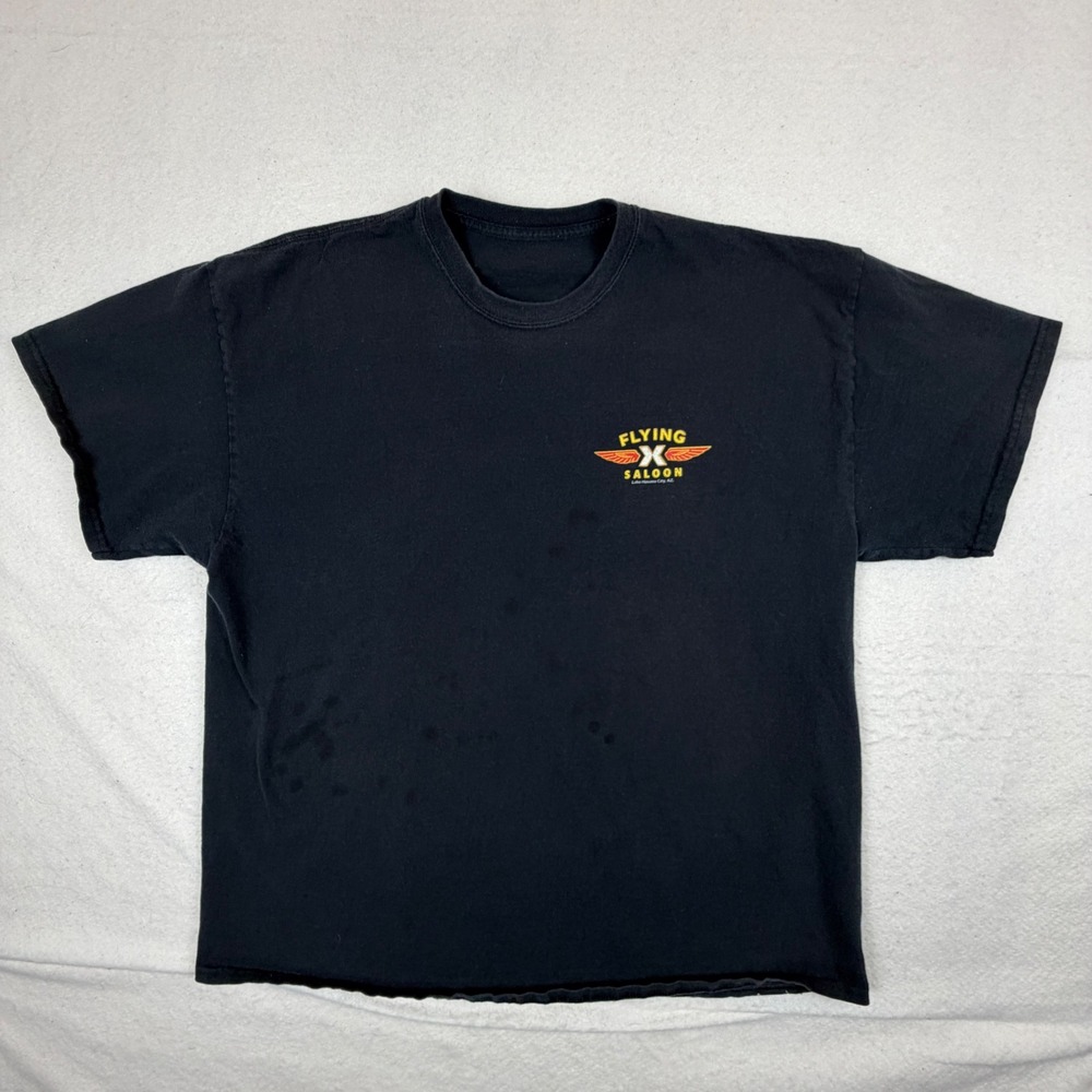 Flying X Saloon Lake Havasu City AZ Black Donnellys 2018 Tour T-Shirt Black XL